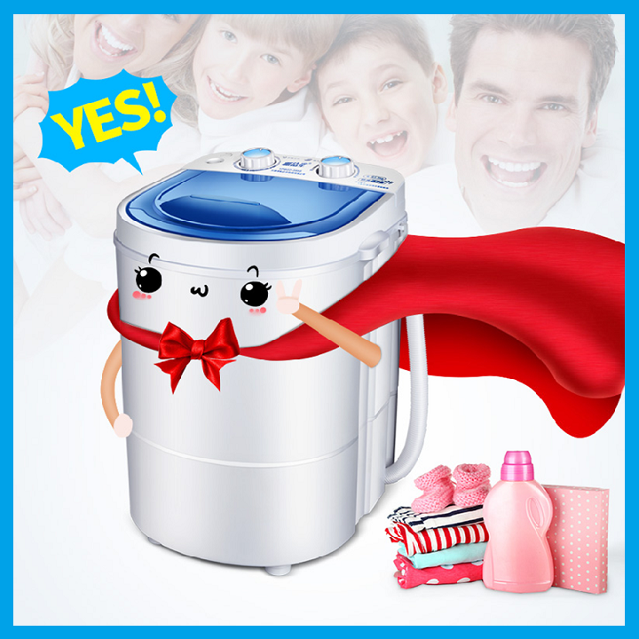 Máy giặt mini XPB22-588S, 2.2kg đồ, tốc độ 1400 vòng/phút