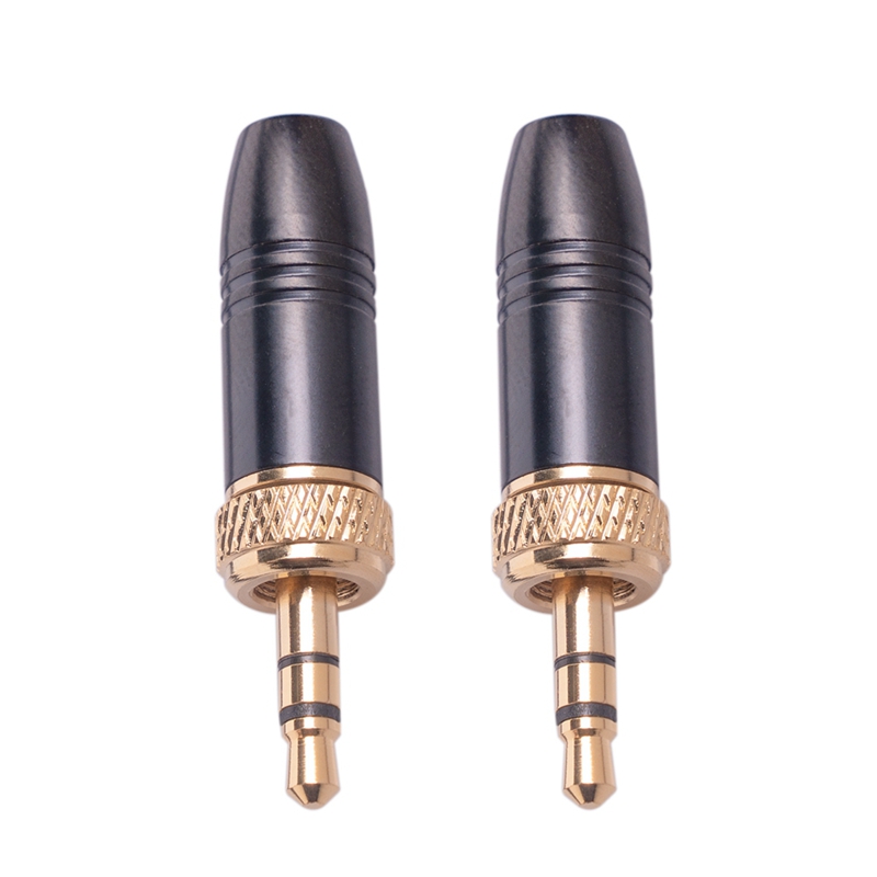 5Pcs Lavalier Lapel Microphone 3.5mm Audio Plug with M6 Internal Thread Internal Thread Cable For-Sony