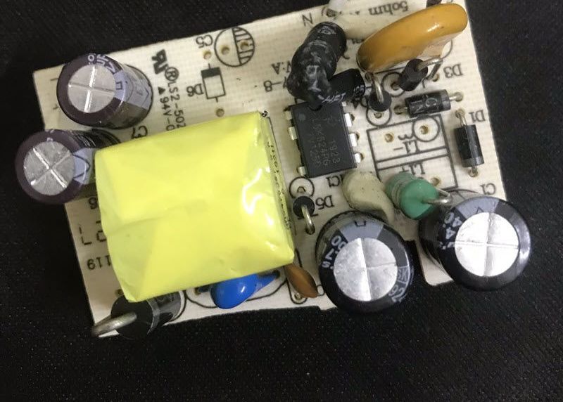 Linh kiện bo nguồn 5v2a mạch nguồn tháo vỏ 5v 2a
