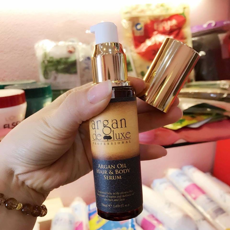 Tinh Dầu Phục Hồi Tóc Hư Tổn ARGAN DELUXE 100ml