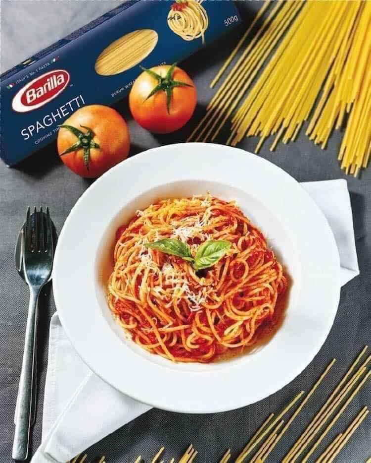 Mì sợi spaghetti Barilla số 5