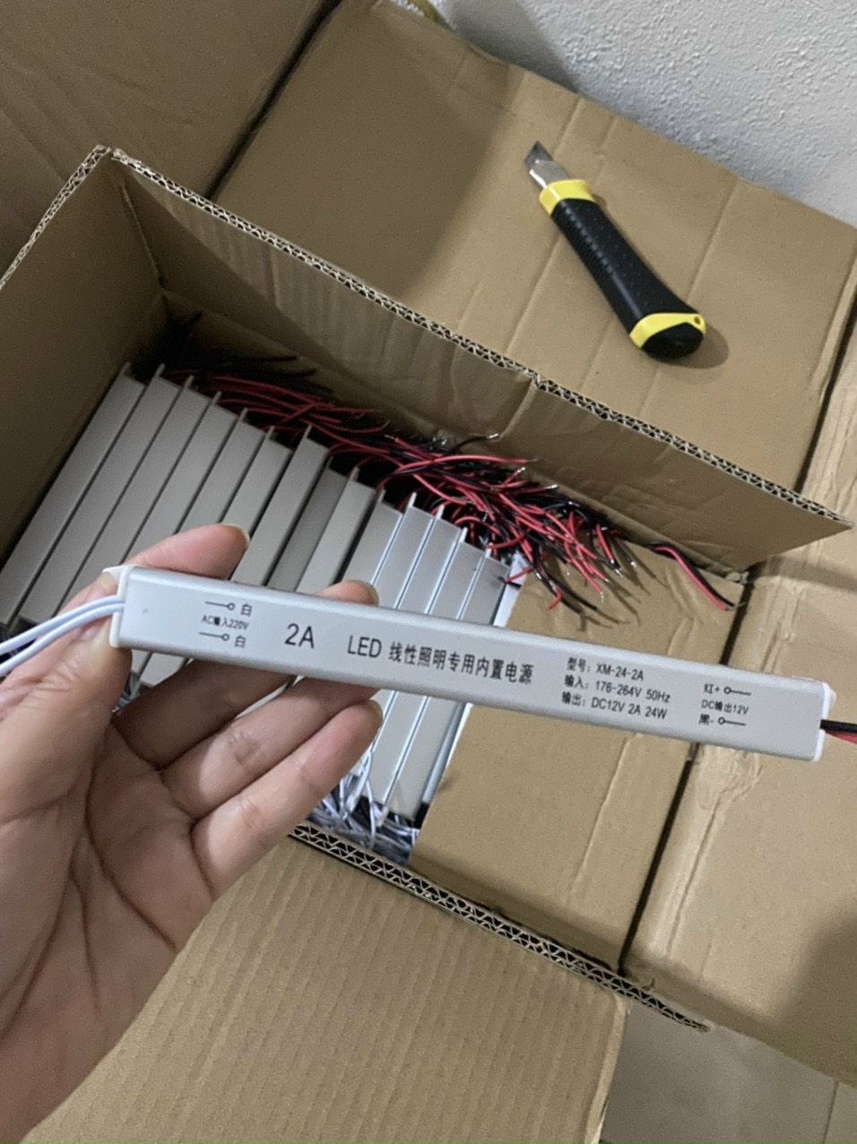 Nguồn led đũa 12v
