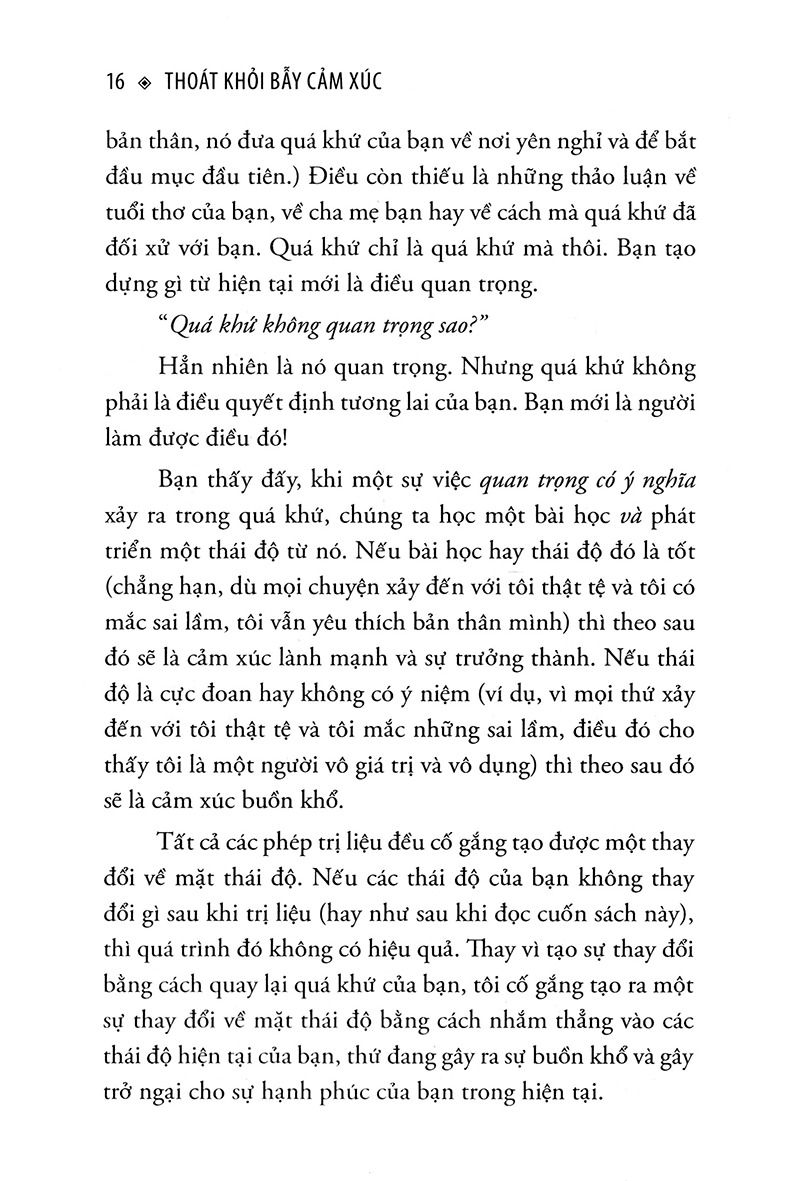 Fahasa - Thoát Khỏi Bẫy Cảm Xúc