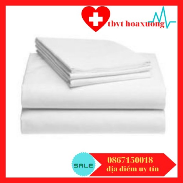 Ga giường bệnh nhân y tế màu trắng (chun và k chun) cao cấp