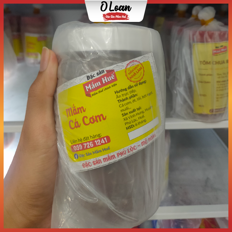Mắm Cá Cơm Đặc Sản Mắm Huế O Loan Hủ 1kg