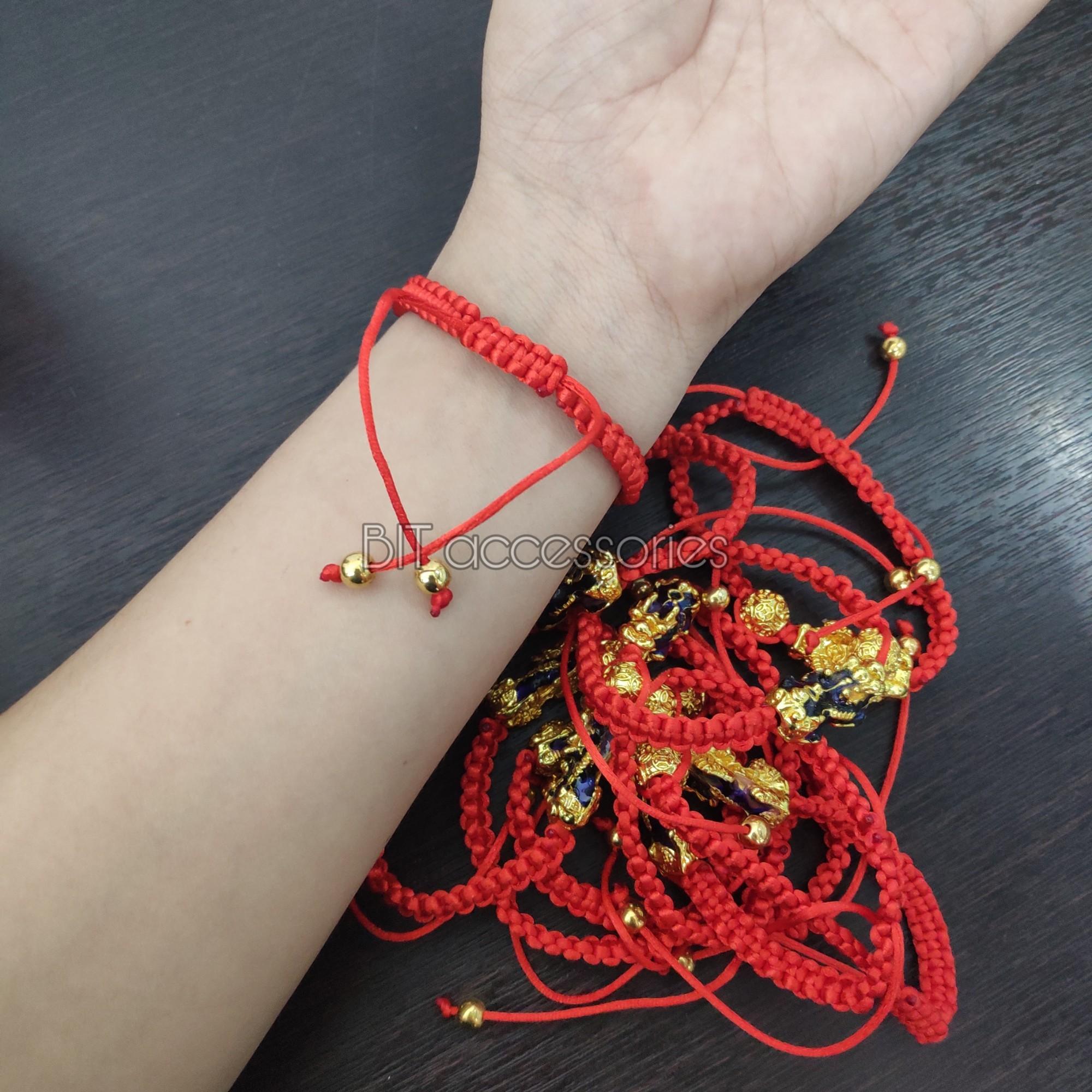 Vòng tay Tỳ Hưu vàng Ngũ sắc