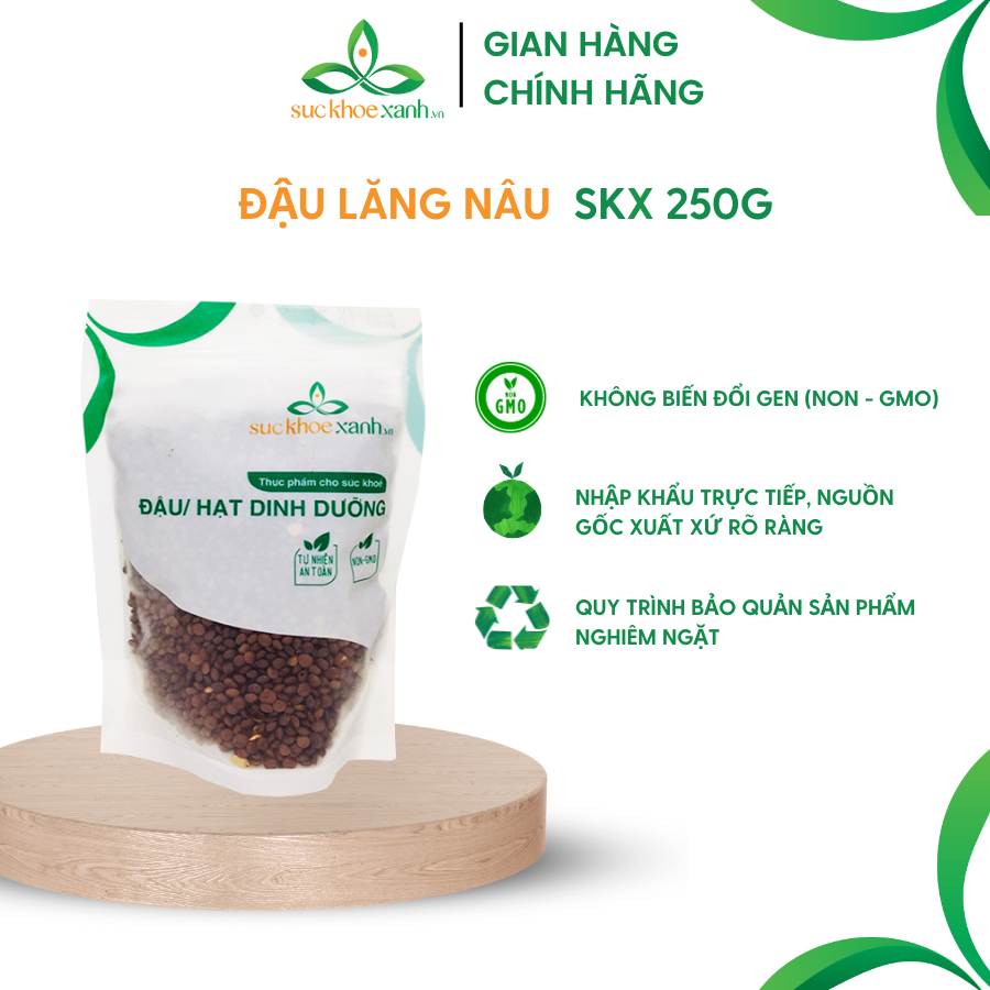Brown lentil peas 250g