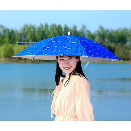 Dù Đội Đầu Câu Cá, Du Lịch Đường Kính 65cm - 77cm