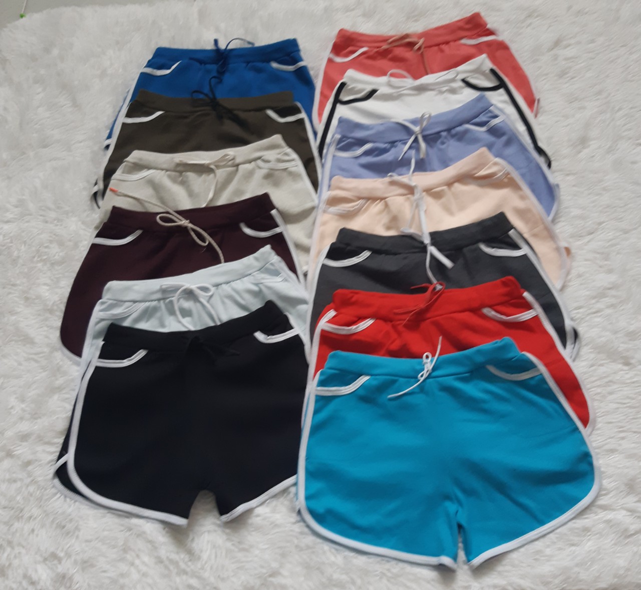 QUẦN SHORT THỂ THAO NỮ - QUẦN ĐUI THUN NỮ