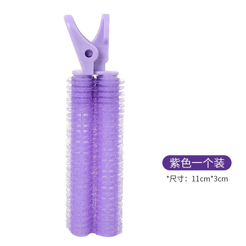 Kẹp phồng chân tóc mái tự nhiên, lô uốn mái thưa, giá 1 cái