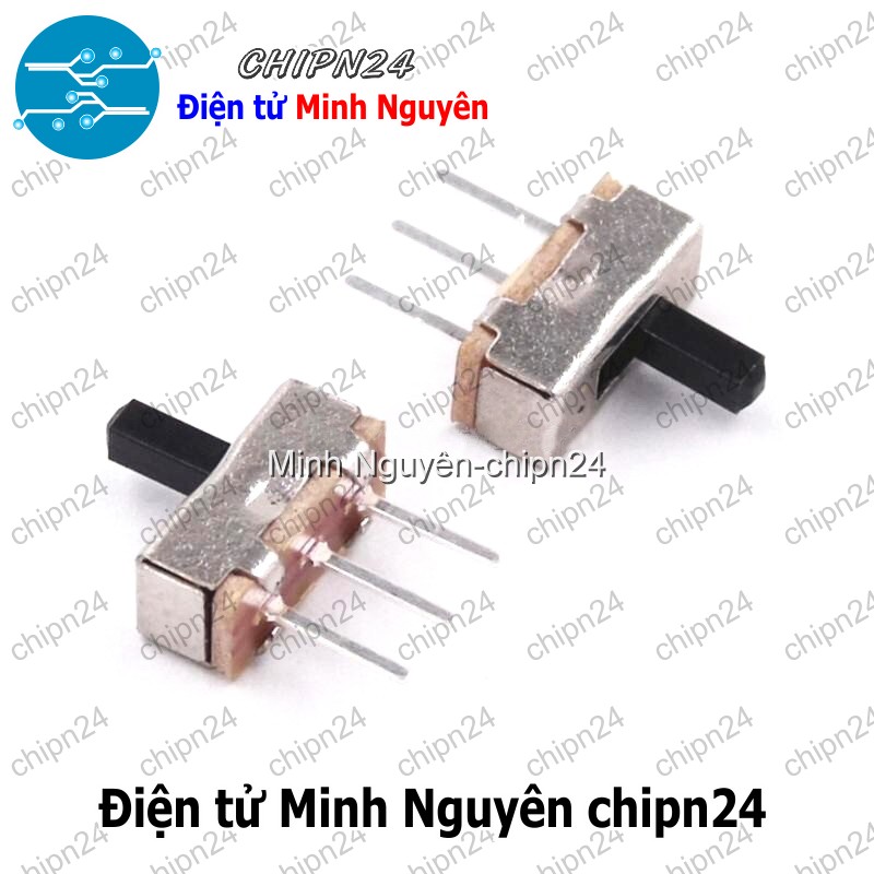 [5 cái] (K84) Công Tắc Gạt SS12D00 G5 1P2T (3 chân 2 vị trí Thẳng) - HH005726