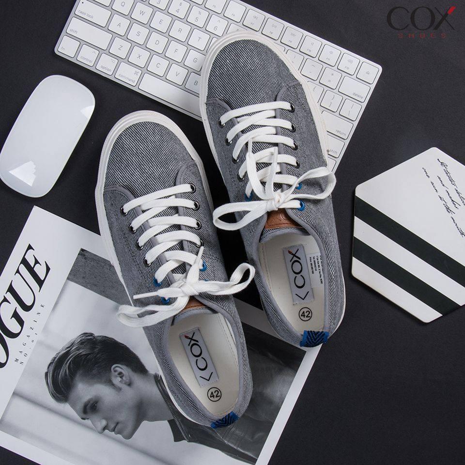 GIÀY COX SHOES NAM GREY