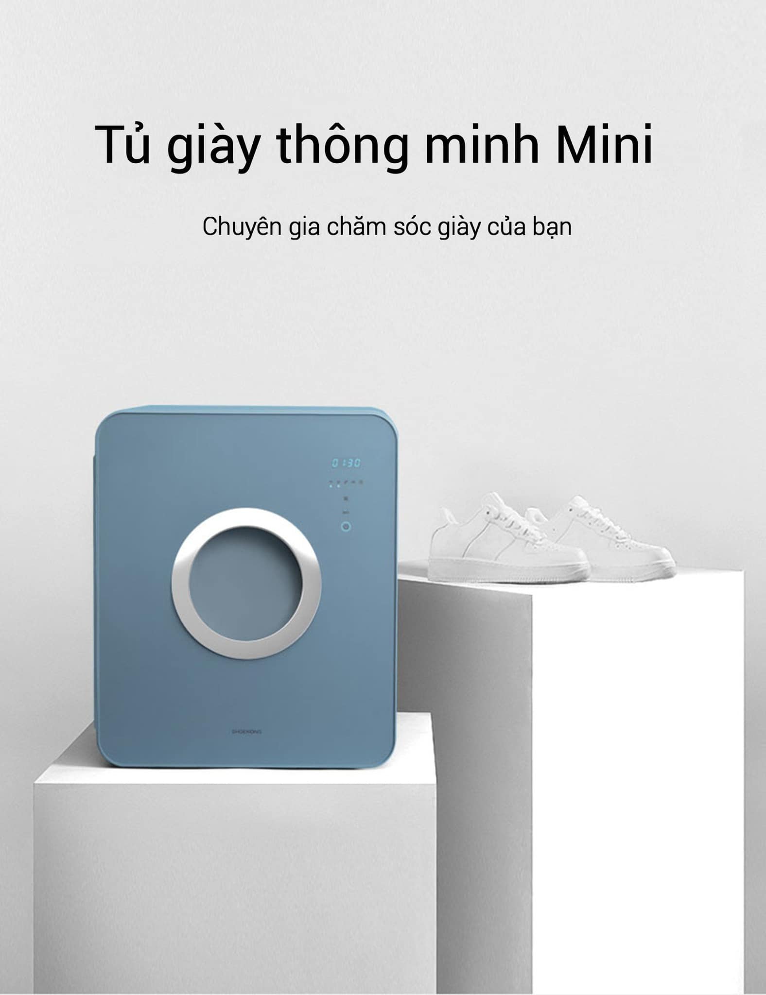 Tủ giày thông minh huawei shoekong- sấy plasma , khử trùng - khử mùi