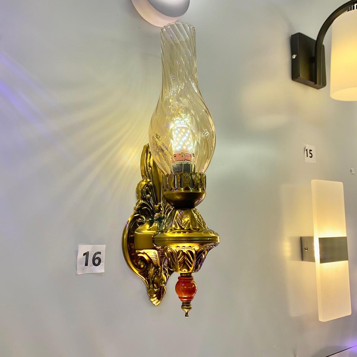Đèn tường MSAEN hình đèn dầu phong cách cổ điển - kèm bóng led chuyên dụng