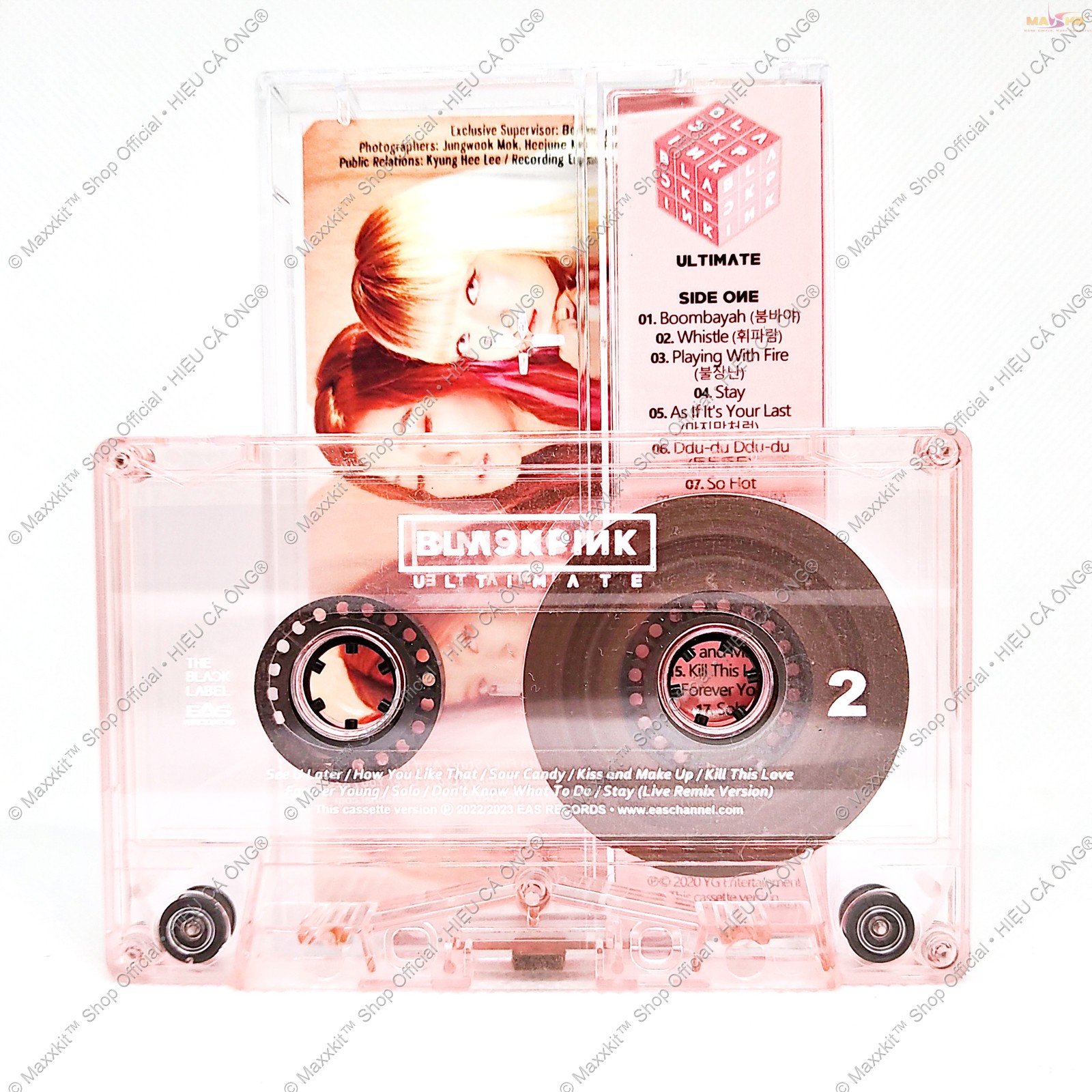 Băng nhạc cassette BLACKPINK - Ultimate Collection (Blush Pink Tape) - EAS Records