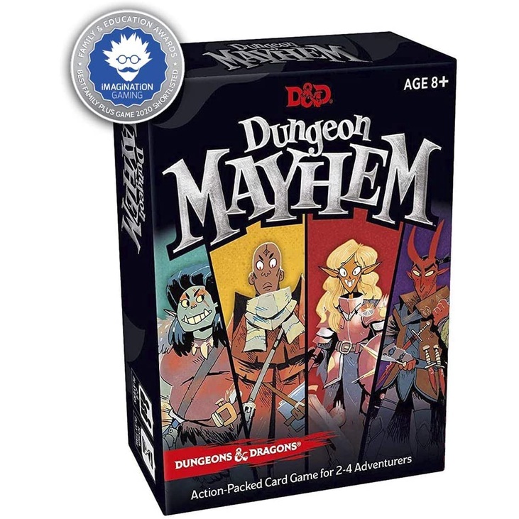 Bộ trò chơi Board Game Dungeon Mayhem & Dragons và mở rộng Battle for Baldur's Gate cao cấp