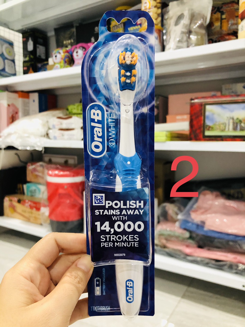 BÀN CHẢI PIN ORAL-B TỪ MỸ