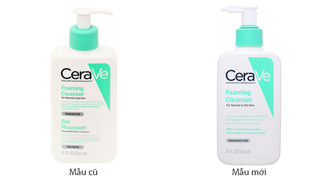 Sữa rửa mặt da dầu Cerave Foaming Facial Cleanser 236ml