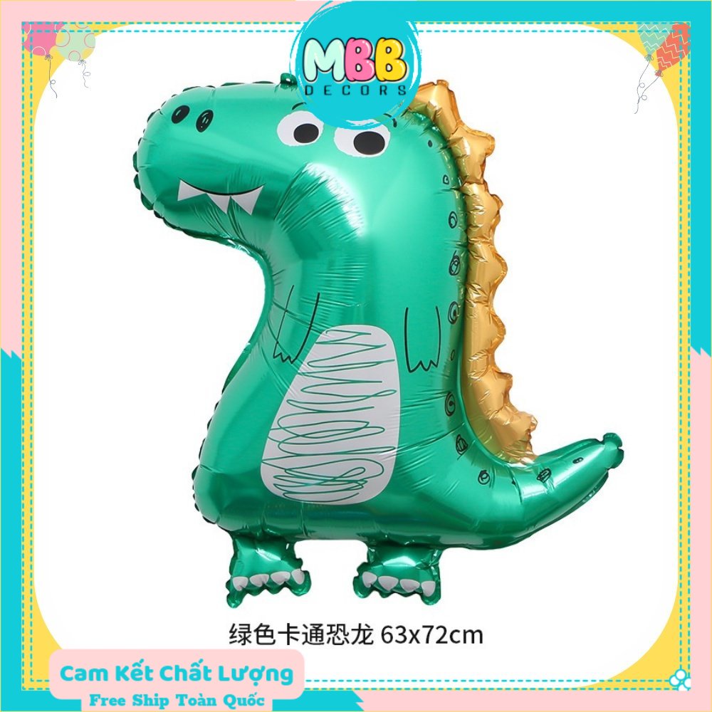 Bong bóng bay khủng long cỡ đại nhiều mẫu trang trí sinh nhật
