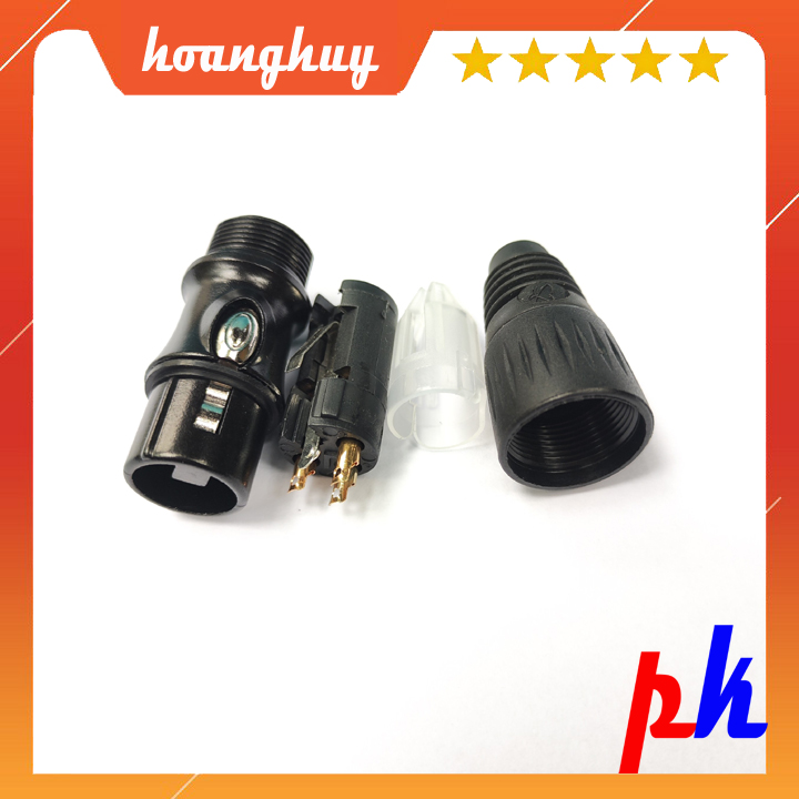 1 Cặp jack hàn Canon đực cái