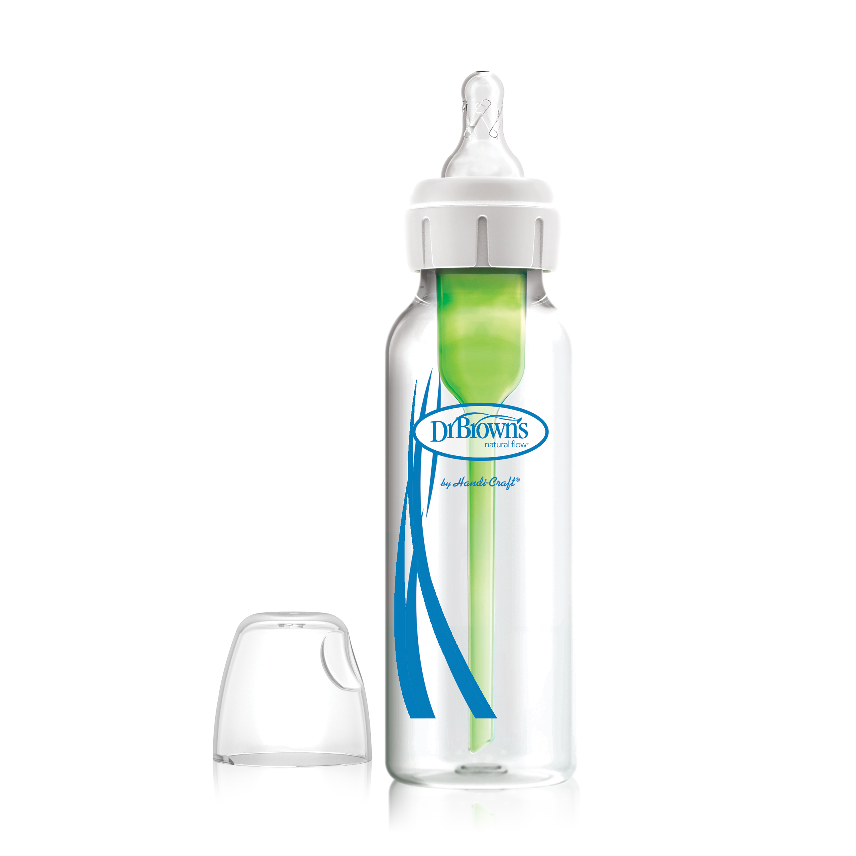 Bình sữa Dr.Brown's cổ hẹp 120ml và 250ml nhựa PP OPtion PLus( không vỏ hộp)