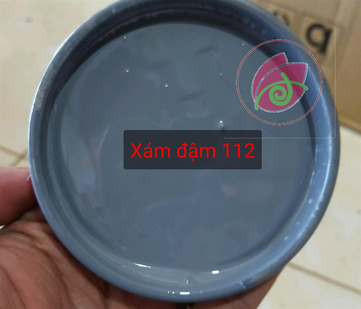 Sơn sắt mạ Kẽm Màu Xám đậm 1k Dolphin 400g, 800g, 2700g