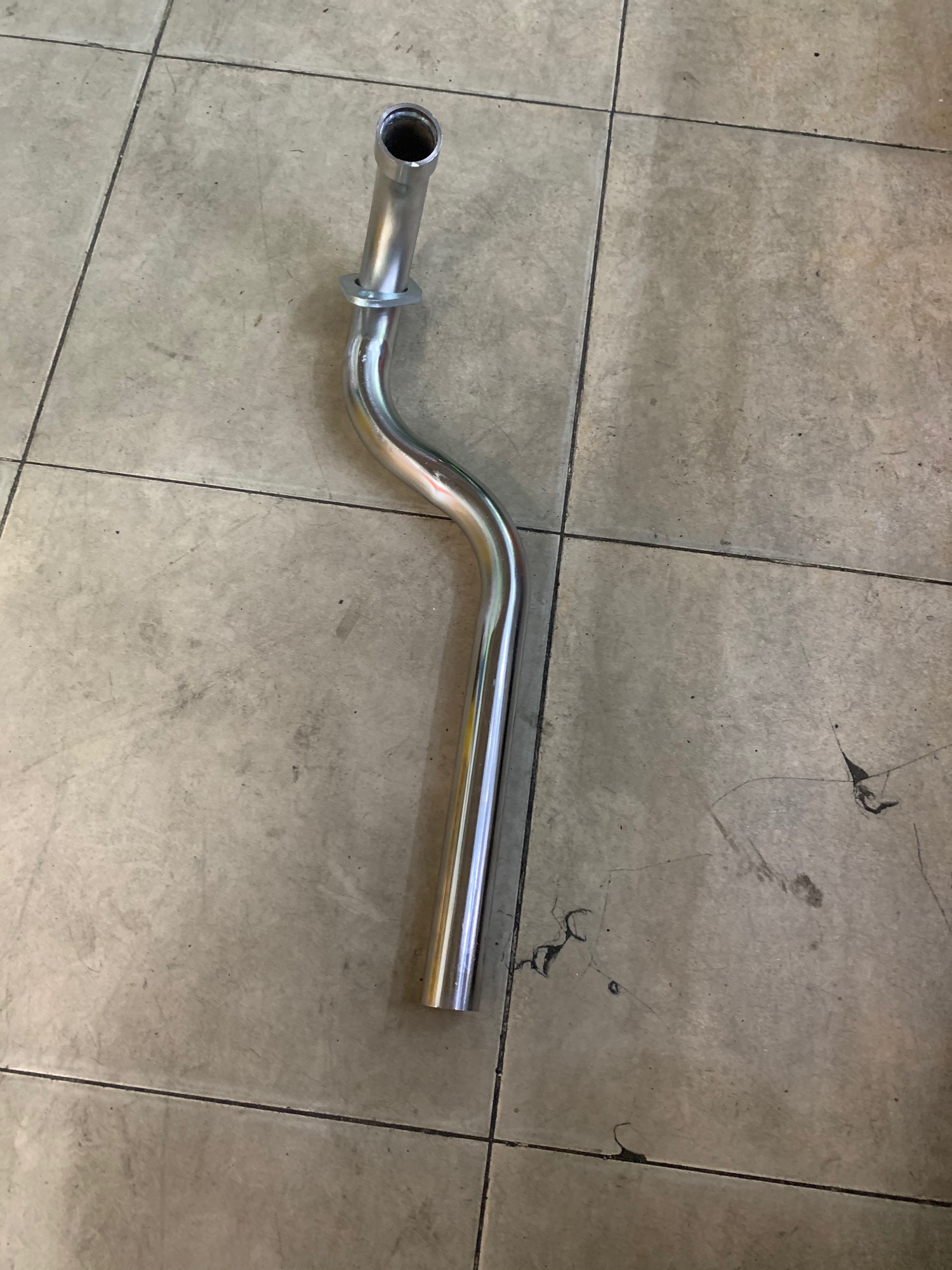 Cổ pô Wave S110 Inox 304 sử dụng pô zin