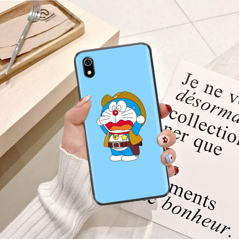 [HCM]Ốp lưng điện thoại Xiaomi Redmi 7A / Redmi Note 4 / Redmi Note 4X / Redmi Note 5 Pro / Redmi Note 5A / Redmi Note 5A Prime viền dẻo TPU BST Doremon Vui Nhộn