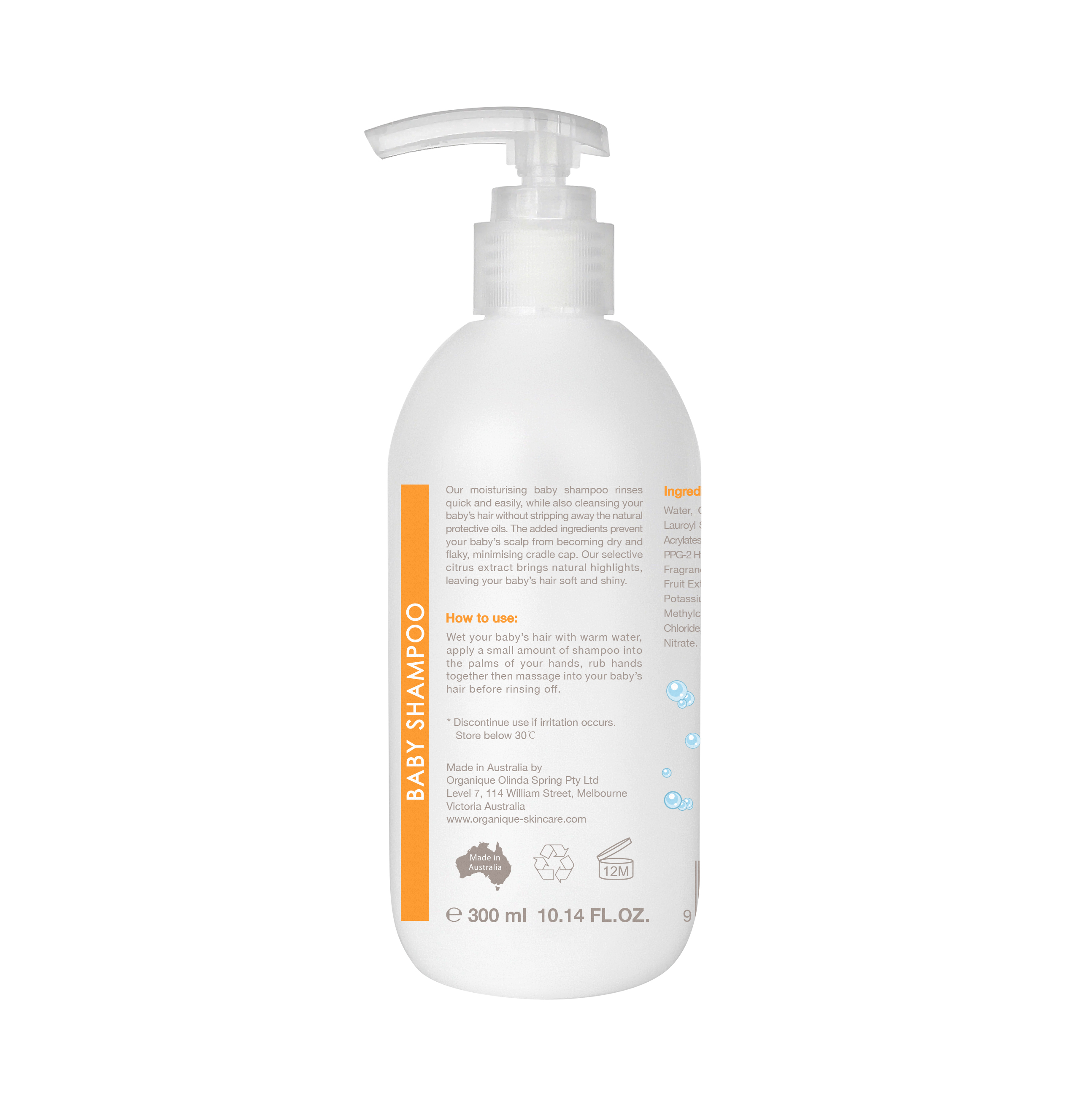Dầu gội trẻ em Baby Shampoo 300ml