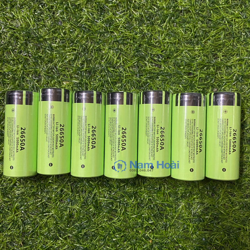 Pin Cell 26650 Panasonic 5000mAh xả cao 25A