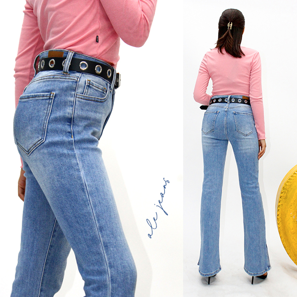 Quần Jeans nữ ống loe WFLA003M