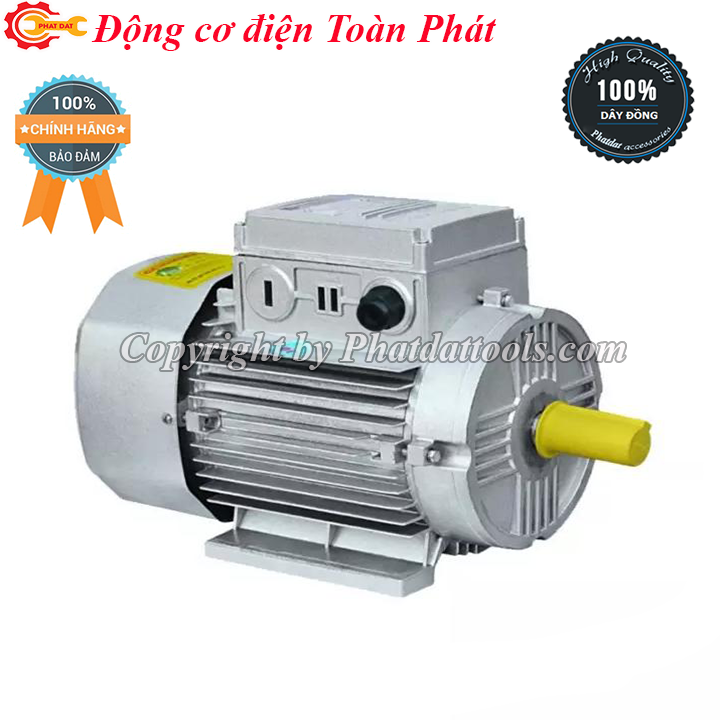 Động cơ điện 1 pha Toàn Phát tốc độ chậm 1.5-3Kw-Bảo hành 12 tháng