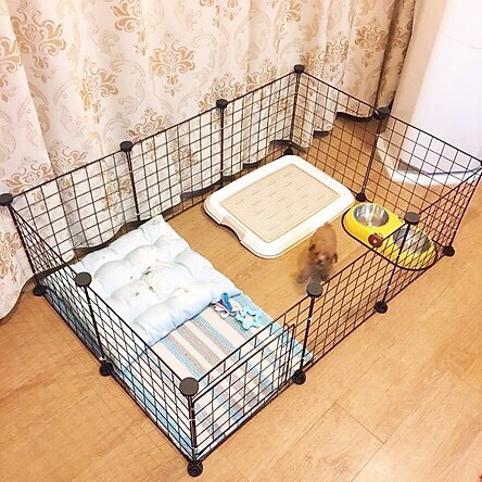 Combo Chuồng Quây Thú Cưng - lưới sắt sơn tĩnh điện.