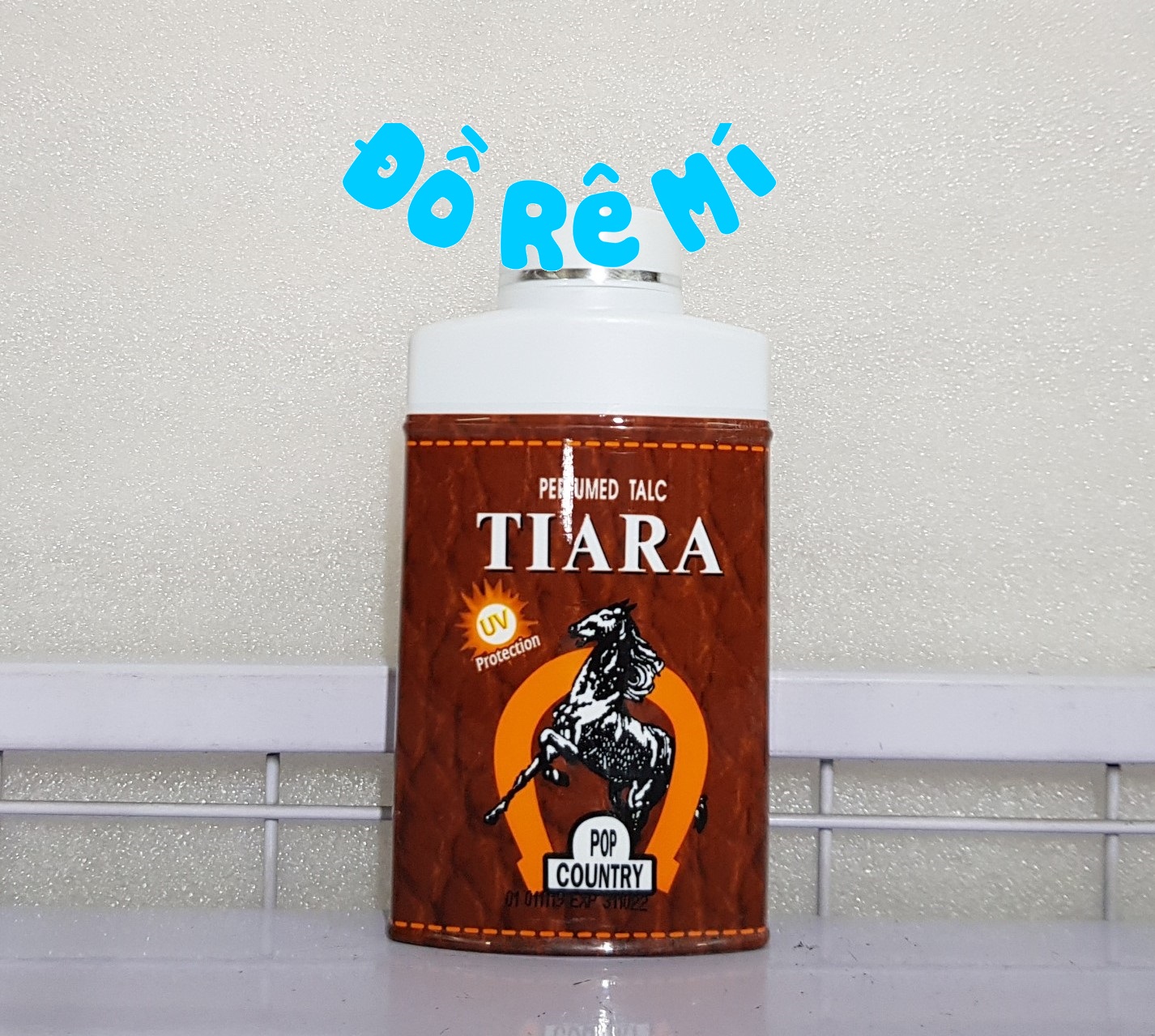 Combo 3 chai Phấn thơm Tiara Pop Country Thái 45gram