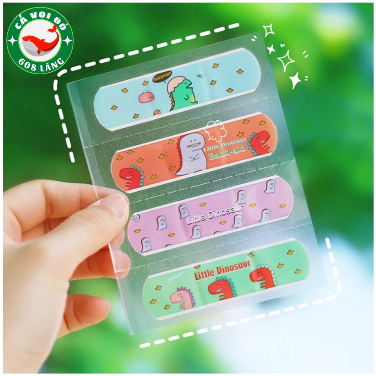 Set 4 miếng băng urgo dán vết thương Urgo cute dễ thương hoạt hình TKA-CKT1953