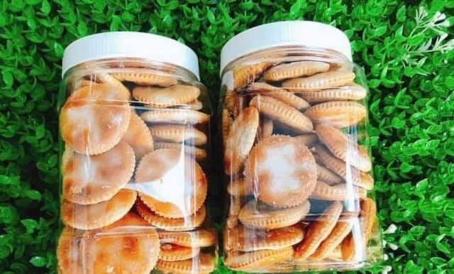 Bánh lạt đường tròn - siêu hot - 500g