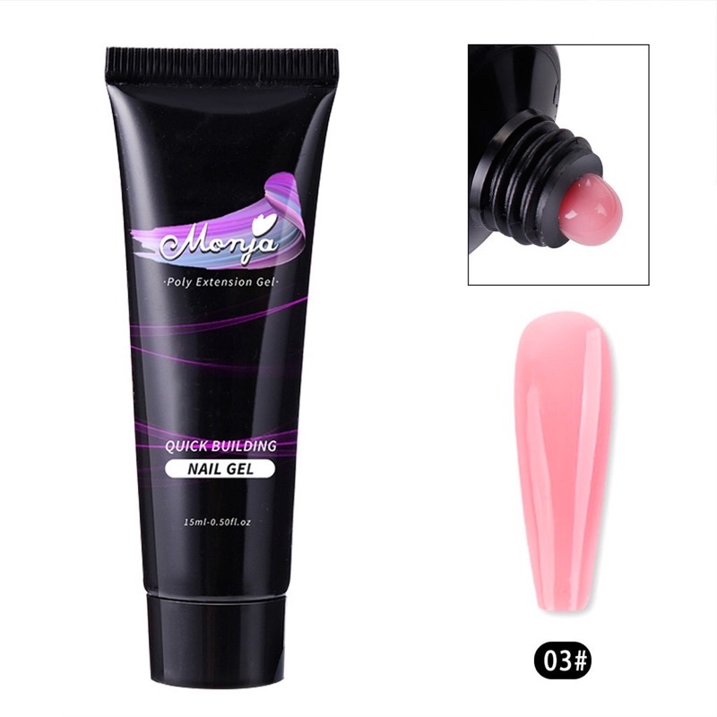 Gel gôm đắp móng tuýp lẻ đủ màu (HOT )