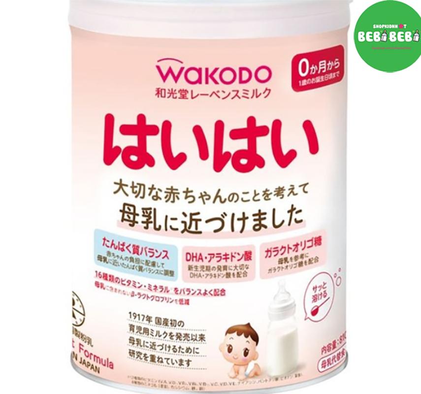 [HCM]SỮA WAKODO SỐ 0 (0-12 THÁNG) 810 GR NHẬT
