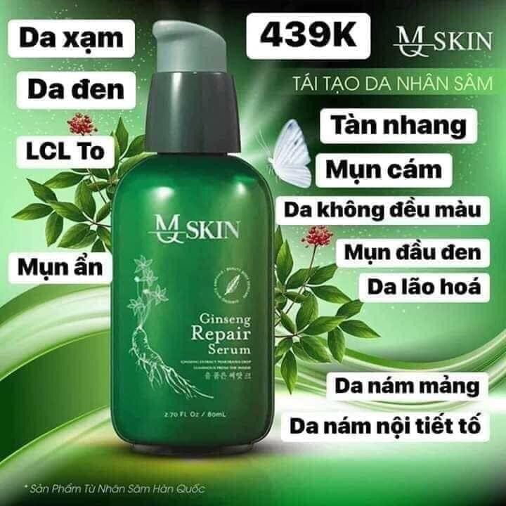 [chính hãng] Tái tạo da nhân sâm mqskin 80ml