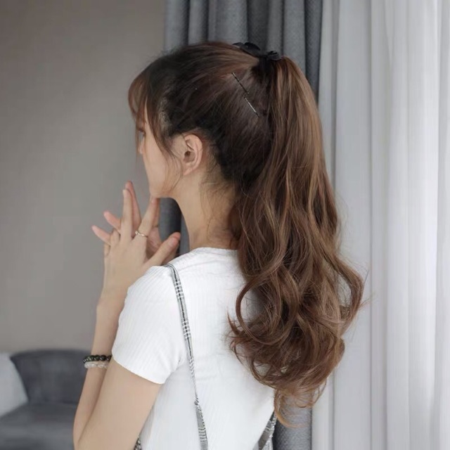 Buộc tóc xoăn nhẹ dài 40,50,60cm