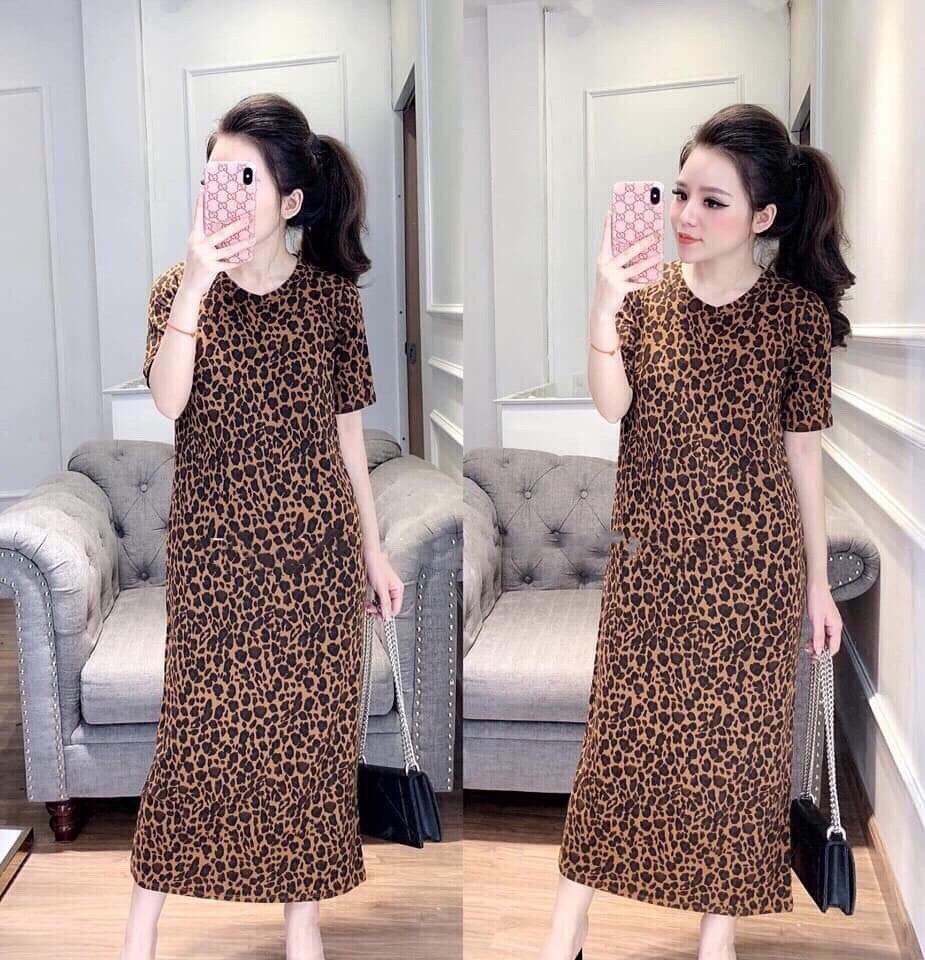 Sét đầm da beo sieu xinh cho các nàng ut210519