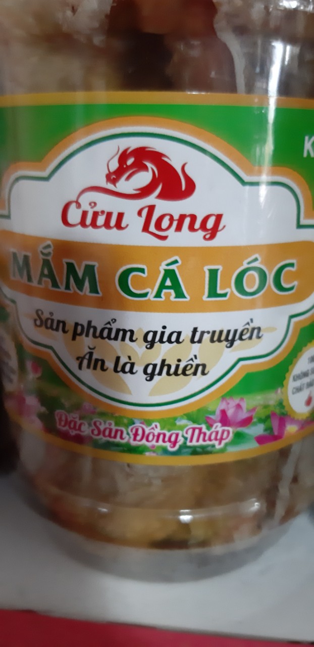 MẮM CÁ LÓC ĐỒNG 500g