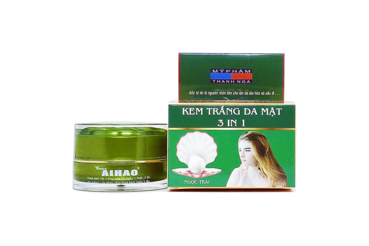 Kem Aihao Trắng da mặt 3in1 (6 VIP - hộp 15g)