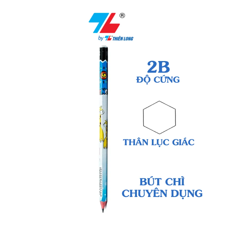 Lẻ 1 bút chì 2b thiên long gp-03/gp-021