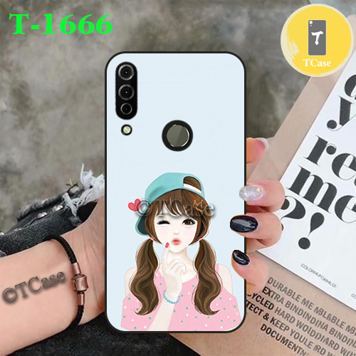 [HCM]Ốp lưng Vsmart Joy 3 dẻo đen in hình Cô gái