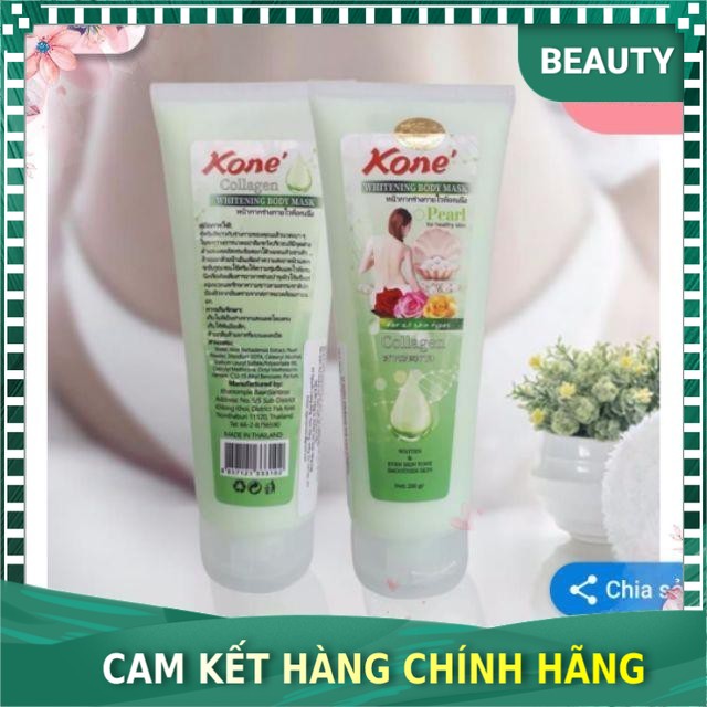 Ủ trắng body, dưỡng trắng da toàn thân Collagen Kone Thái Lan