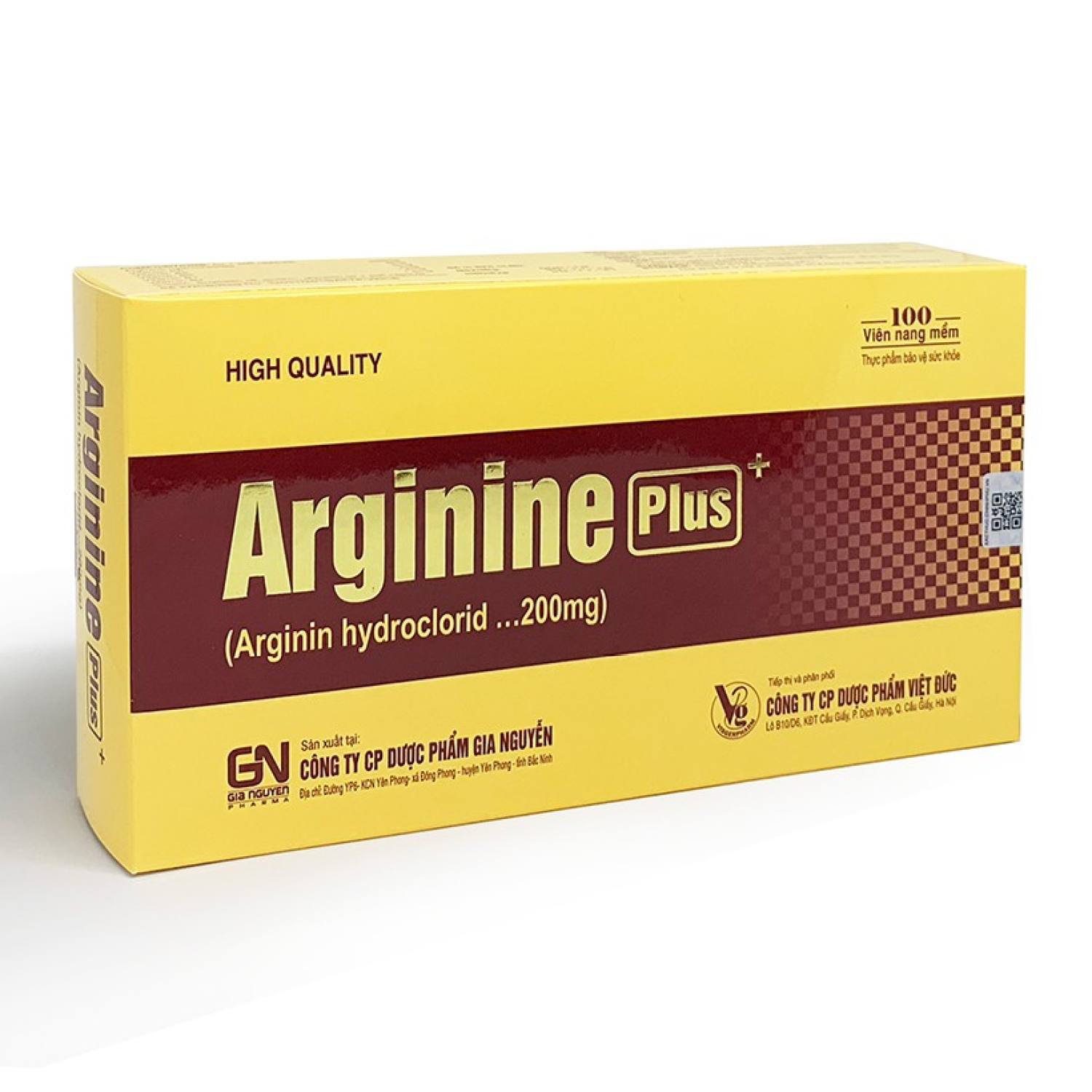 Viên Uống Bổ Gan Arginine Plus (60 Viên)