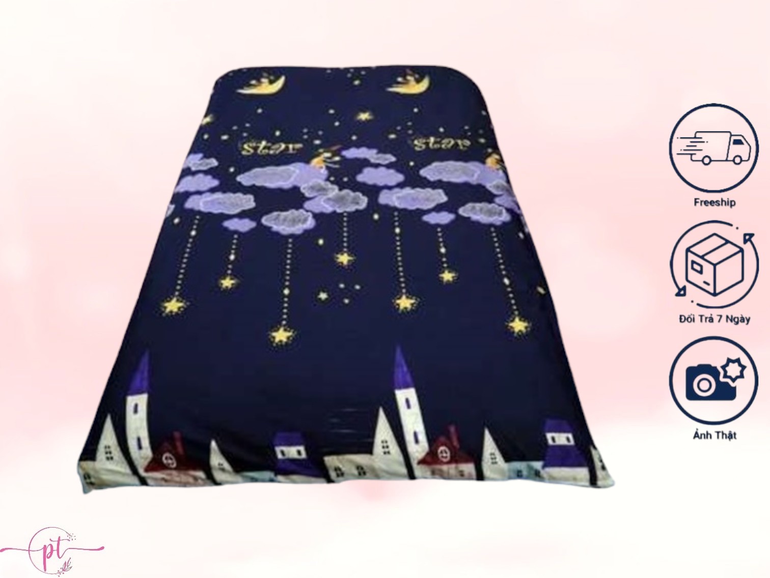 Drap Bọc Nệm Đủ Size ( Giao Màu Ngẫu Nhiên ) Hỏa Tốc 2H HCM