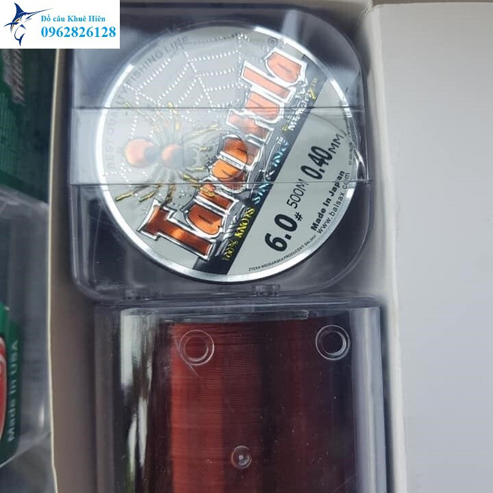 Cước câu cá nhện TARANTULA 500m cước câu cá nhện  (cam kết đổi trả trong 2 tuần đầu)