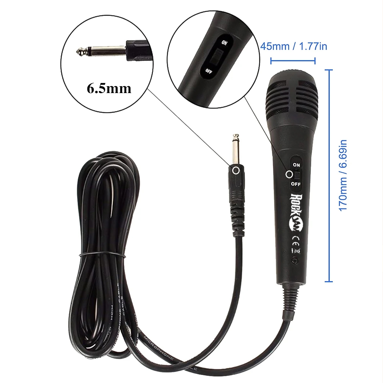 Micro karaoke có dây cao cấp giá rẻ cho tất cả loại loa karaoke - micro karaoke có dây cao cấp thích hợp với tất cả loại loa karaoke